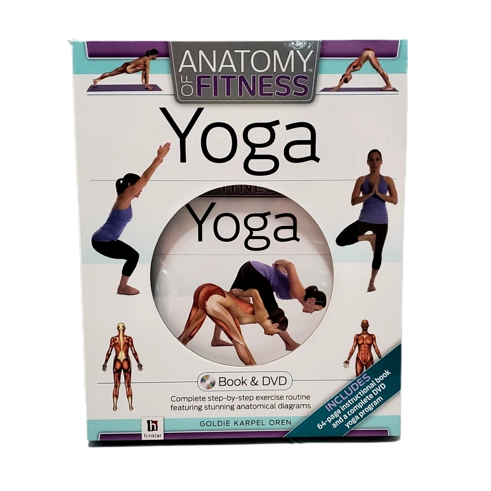Cased Gift Box DVD Anatomy of Fitness Yoga by Goldie Karpen Owen NWOT